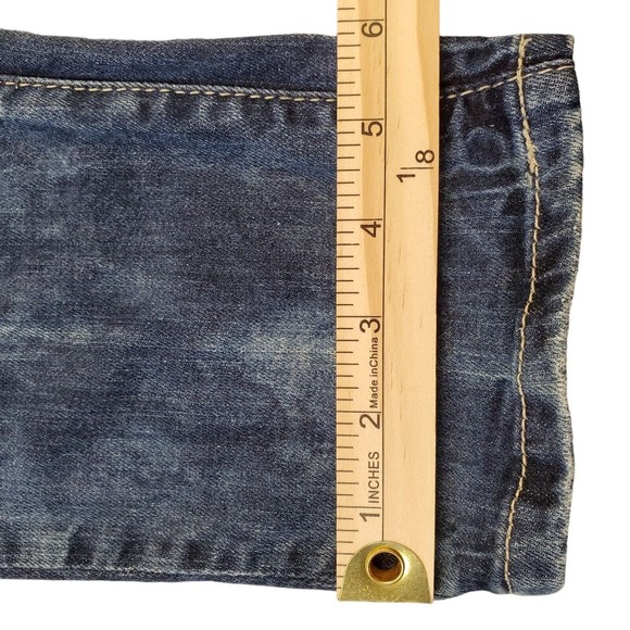Decree Junior’s Distressed Holes Jeans Super Skinny Stone Washed Stretchy SZ 13 - Picture 7 of 11